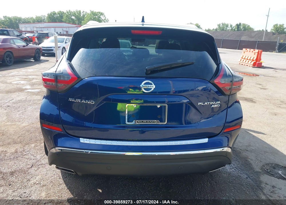 2021 NISSAN MURANO PLATINUM INTELLIGENT AWD VIN: 5N1AZ2DSXMC140302