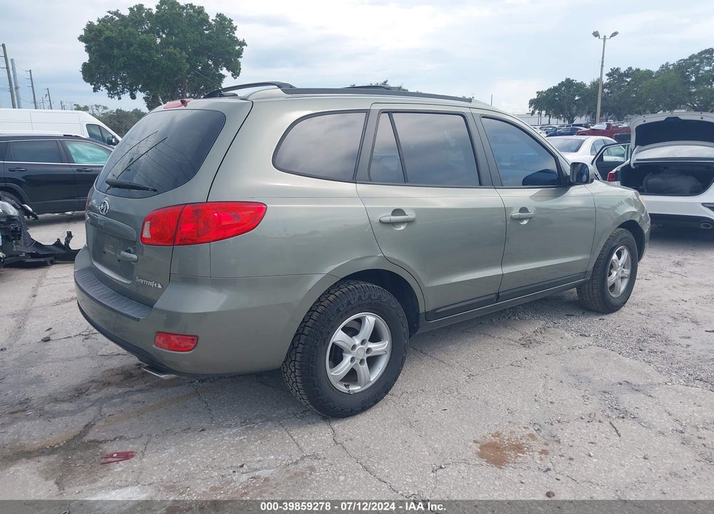 2007 HYUNDAI SANTA FE GLS VIN: 5NMSG13DX7H094651