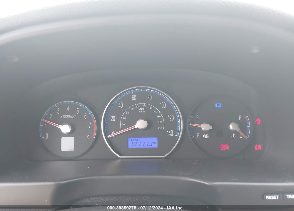 2007 HYUNDAI SANTA FE GLS VIN: 5NMSG13DX7H094651