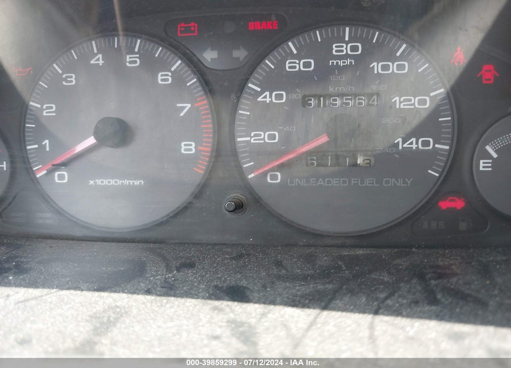 1997 ACURA INTEGRA GS VIN: JH4DB7562VS006684
