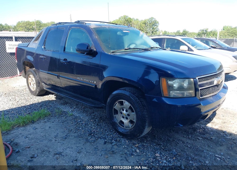 2008 CHEVROLET AVALANCHE 1500 VIN: 3GNEC12078G188675