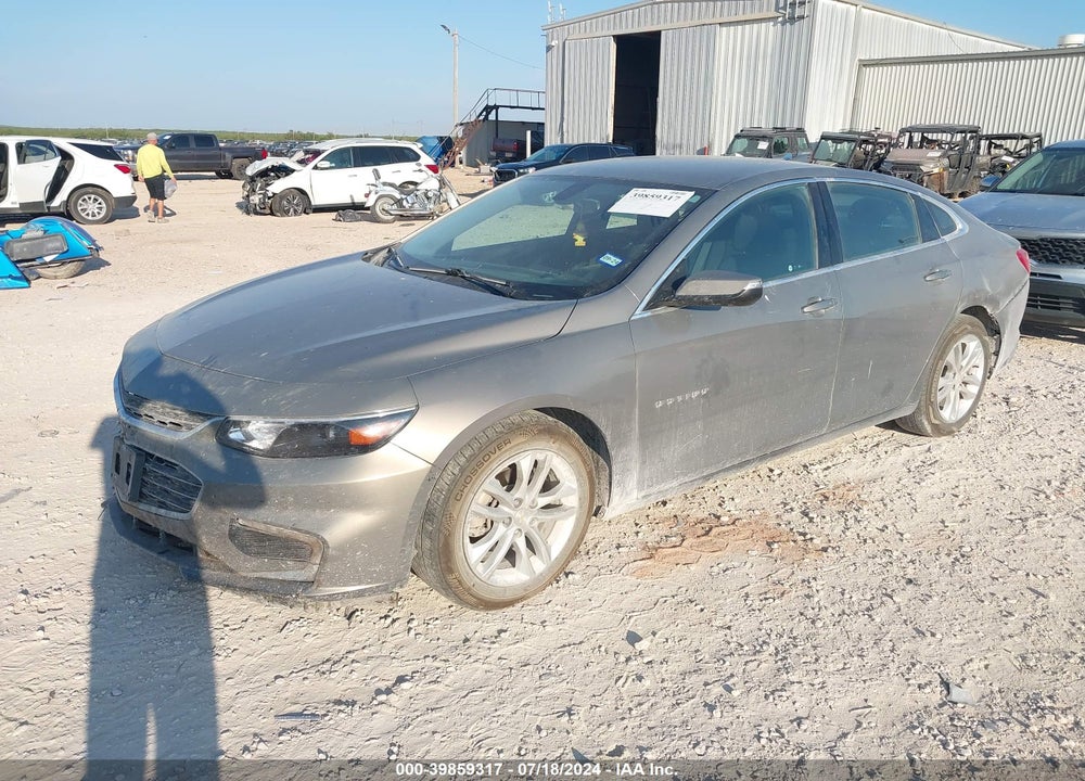 2018 CHEVROLET MALIBU LT VIN: 1G1ZD5ST8JF184840