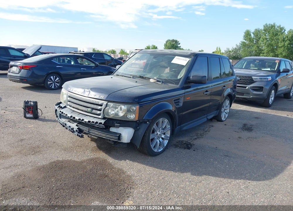2008 LAND ROVER RANGE ROVER SPORT SUPERCHARGED VIN: SALSH23458A171479