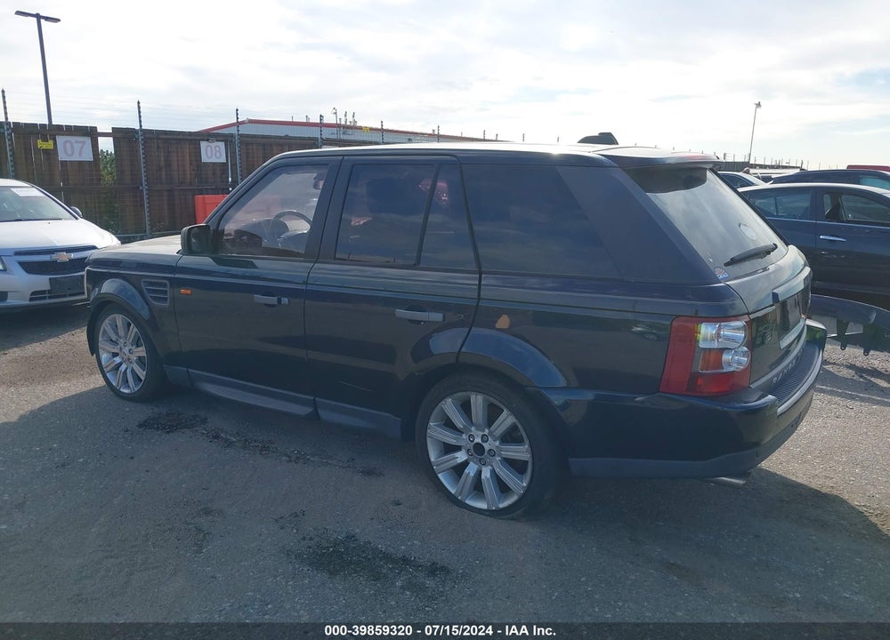 2008 LAND ROVER RANGE ROVER SPORT SUPERCHARGED VIN: SALSH23458A171479