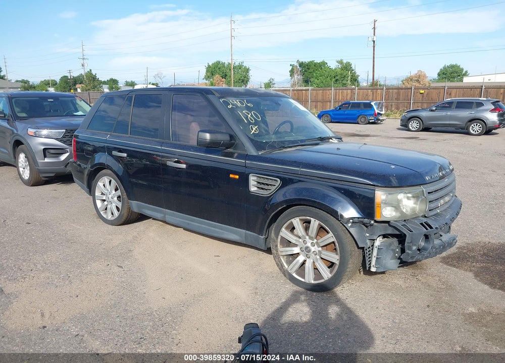 2008 LAND ROVER RANGE ROVER SPORT SUPERCHARGED VIN: SALSH23458A171479