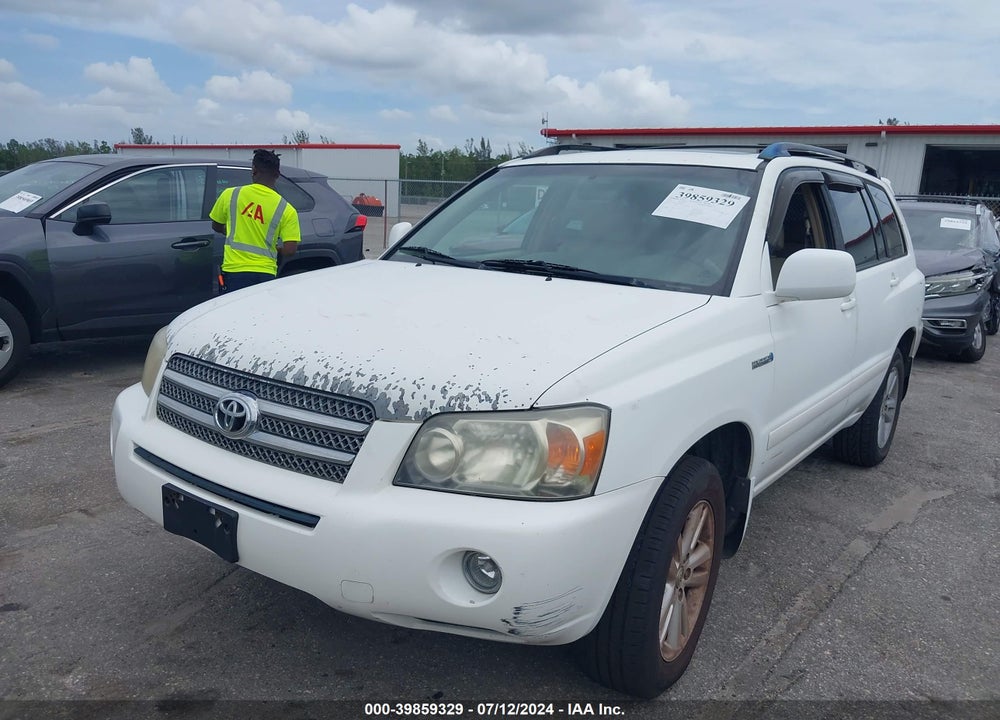 2007 TOYOTA HIGHLANDER HYBRID V6 VIN: JTEGW21A870021913