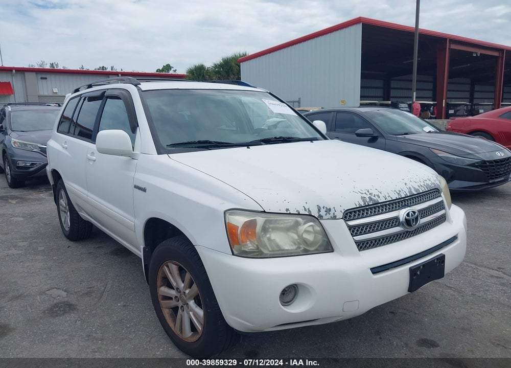 2007 TOYOTA HIGHLANDER HYBRID V6 VIN: JTEGW21A870021913