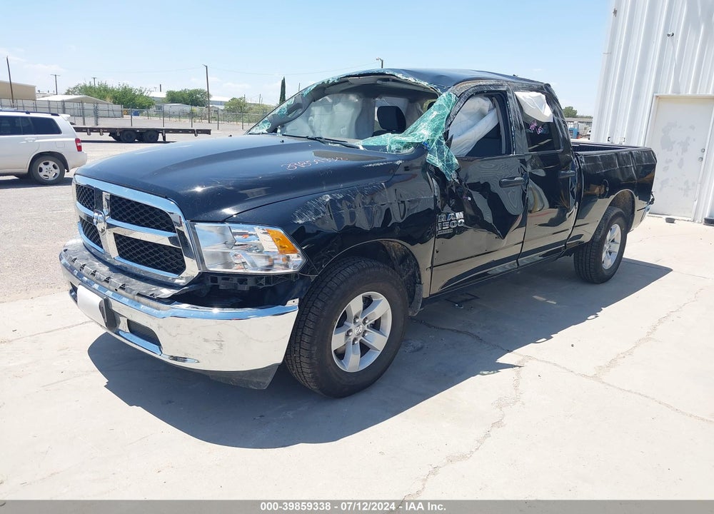 2024 RAM 1500 CLASSIC SLT QUAD CAB 4X2 6'4 BOX VIN: 1C6RR6GG5RS122901