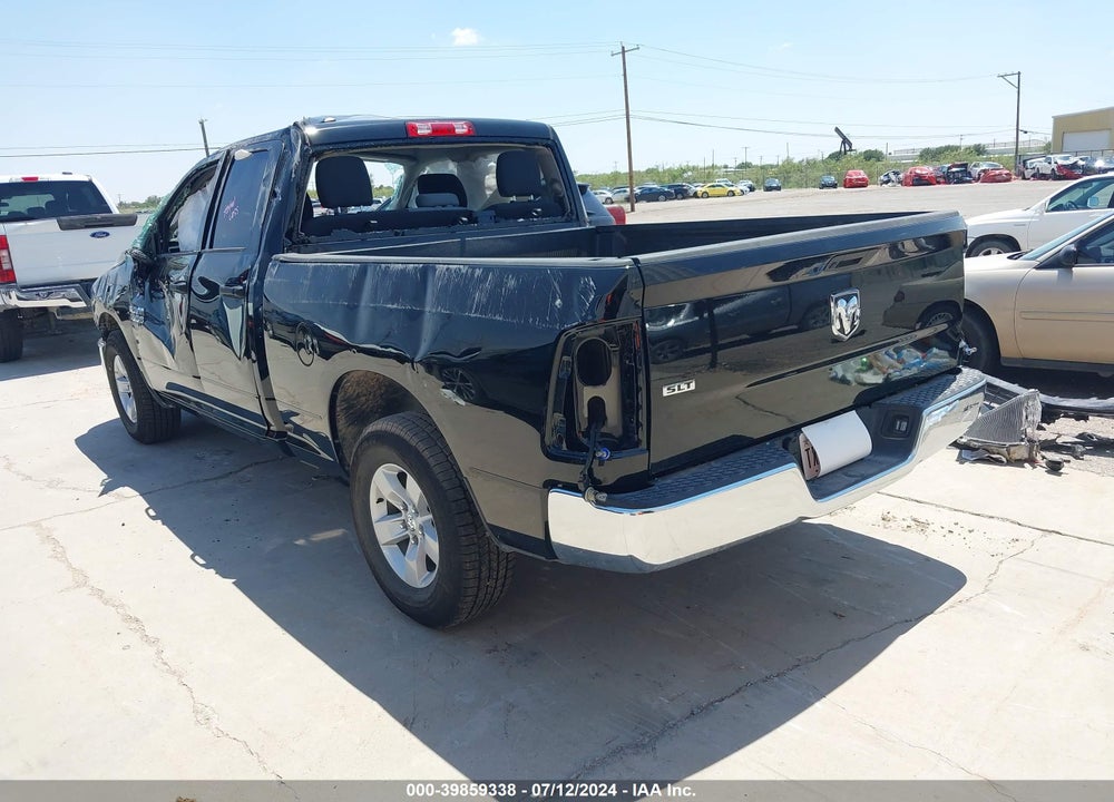 2024 RAM 1500 CLASSIC SLT QUAD CAB 4X2 6'4 BOX VIN: 1C6RR6GG5RS122901