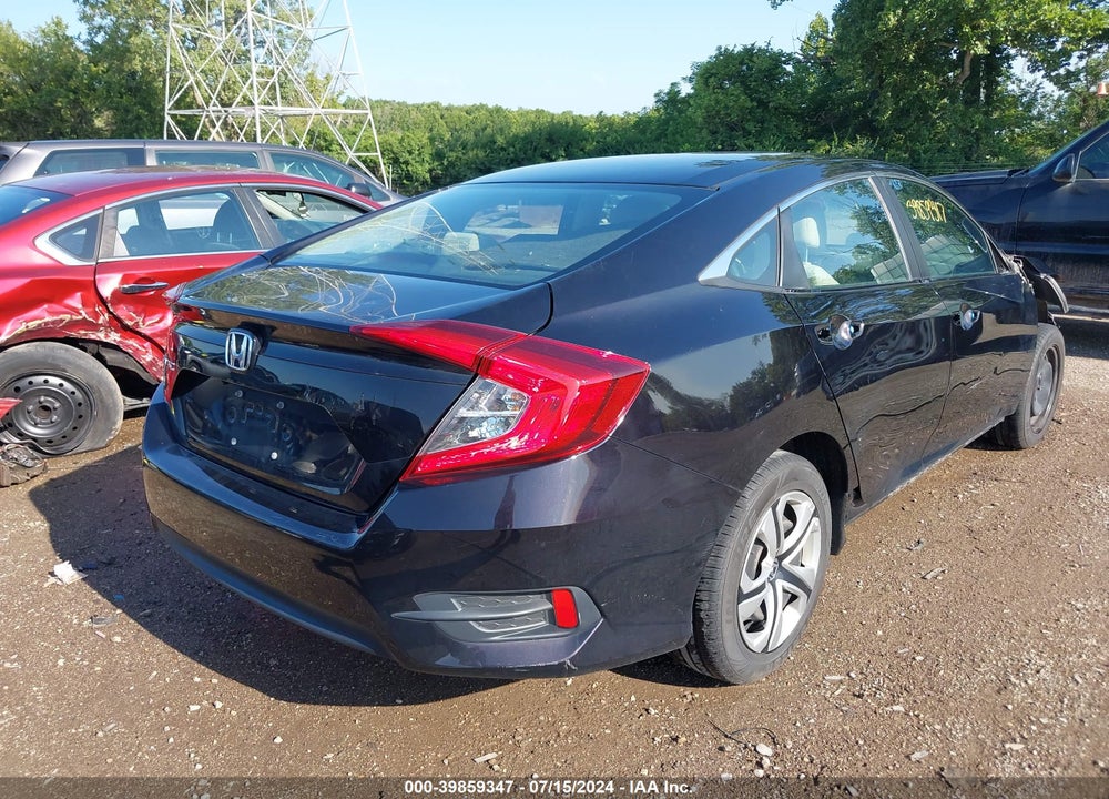 2016 HONDA CIVIC LX VIN: 19XFC2F54GE022875