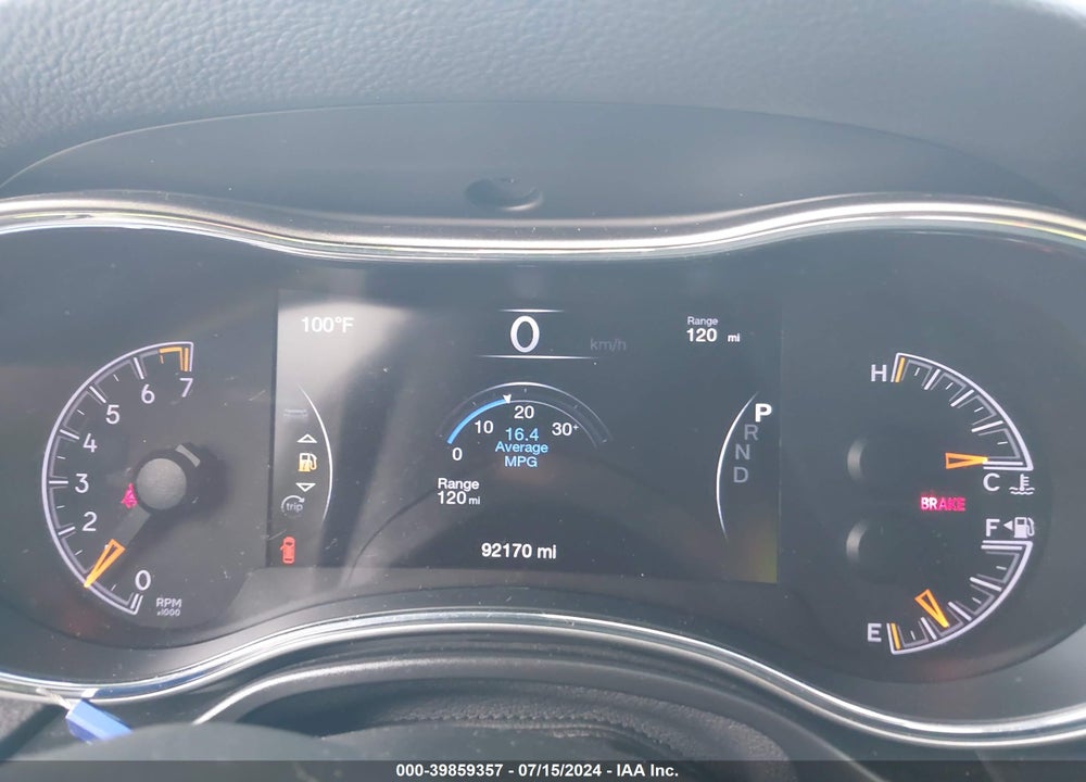 2018 JEEP GRAND CHEROKEE ALTITUDE 4X2 VIN: 1C4RJEAGXJC300576
