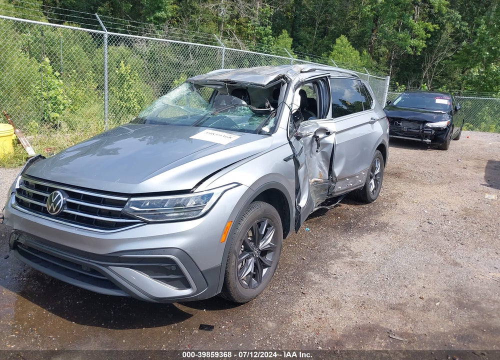 2022 VOLKSWAGEN TIGUAN 2.0T SE VIN: 3VV3B7AX0NM077517
