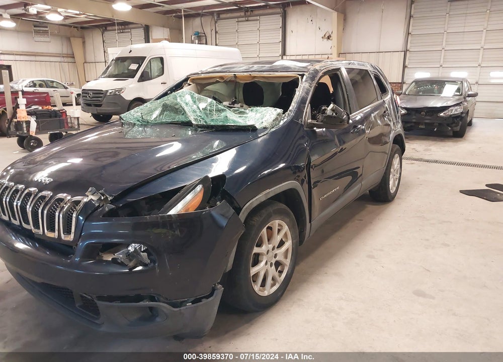 2015 JEEP CHEROKEE LATITUDE VIN: 1C4PJLCBXFW741756