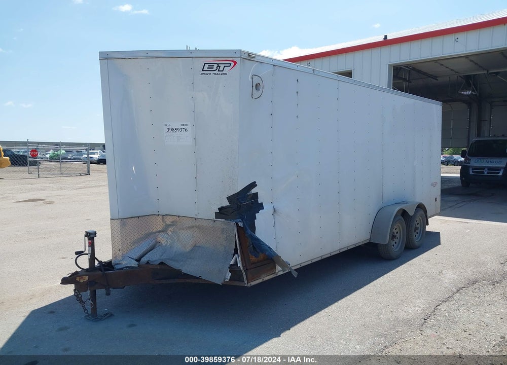 2020 BRAVO TRAILERS LLC BRAVO ENCLOSED CARGO VIN: 542BC1821LB032092