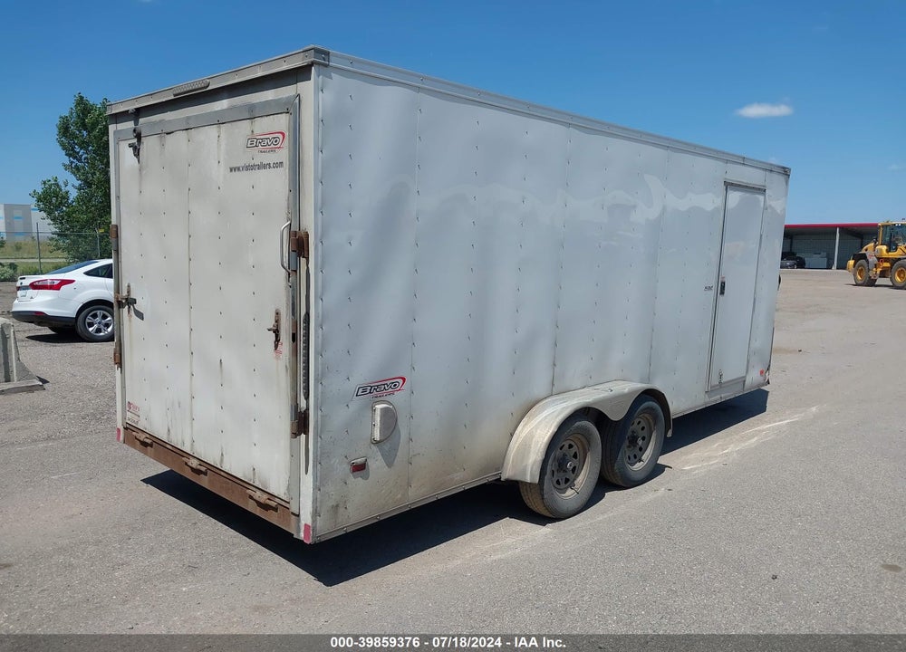 2020 BRAVO TRAILERS LLC BRAVO ENCLOSED CARGO VIN: 542BC1821LB032092