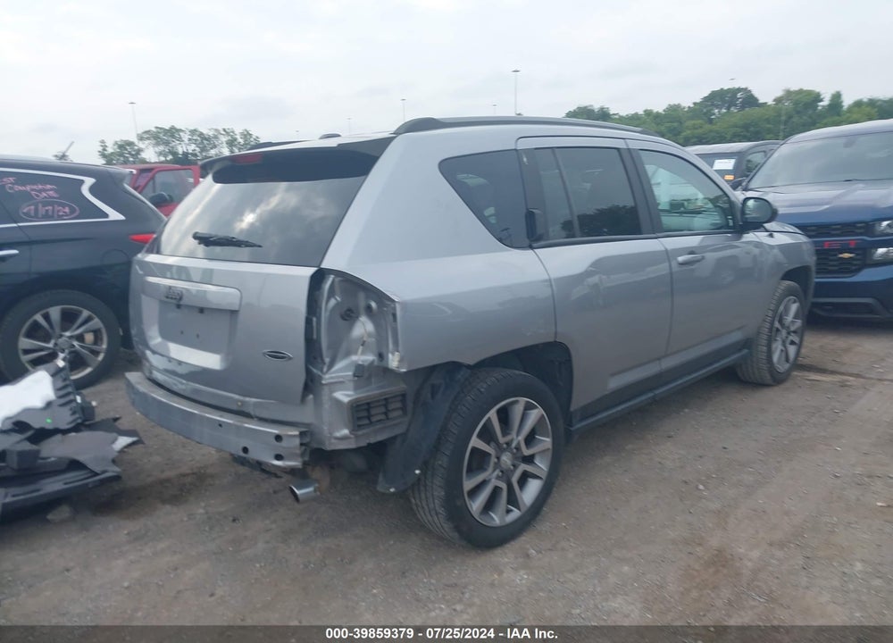 2017 JEEP COMPASS SPORT SE FWD VIN: 1C4NJCBA8HD134690