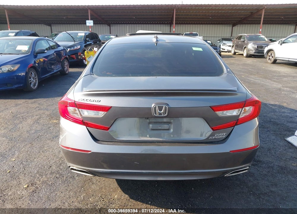 2018 HONDA ACCORD SPORT 2.0T VIN: 1HGCV2F30JA012268