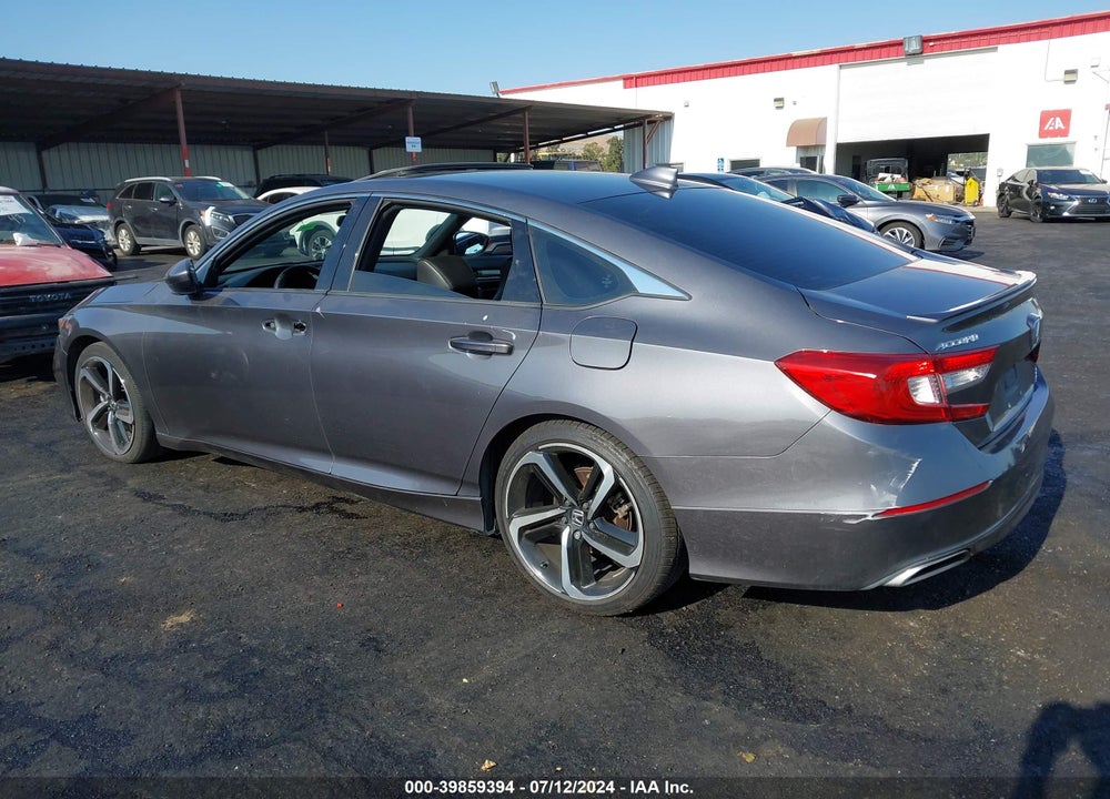 2018 HONDA ACCORD SPORT 2.0T VIN: 1HGCV2F30JA012268