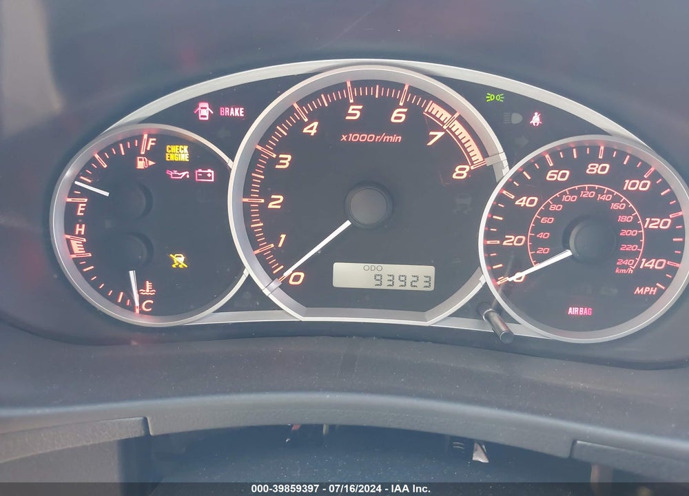 2011 SUBARU IMPREZA WRX PREMIUM VIN: JF1GR7E61BG810554