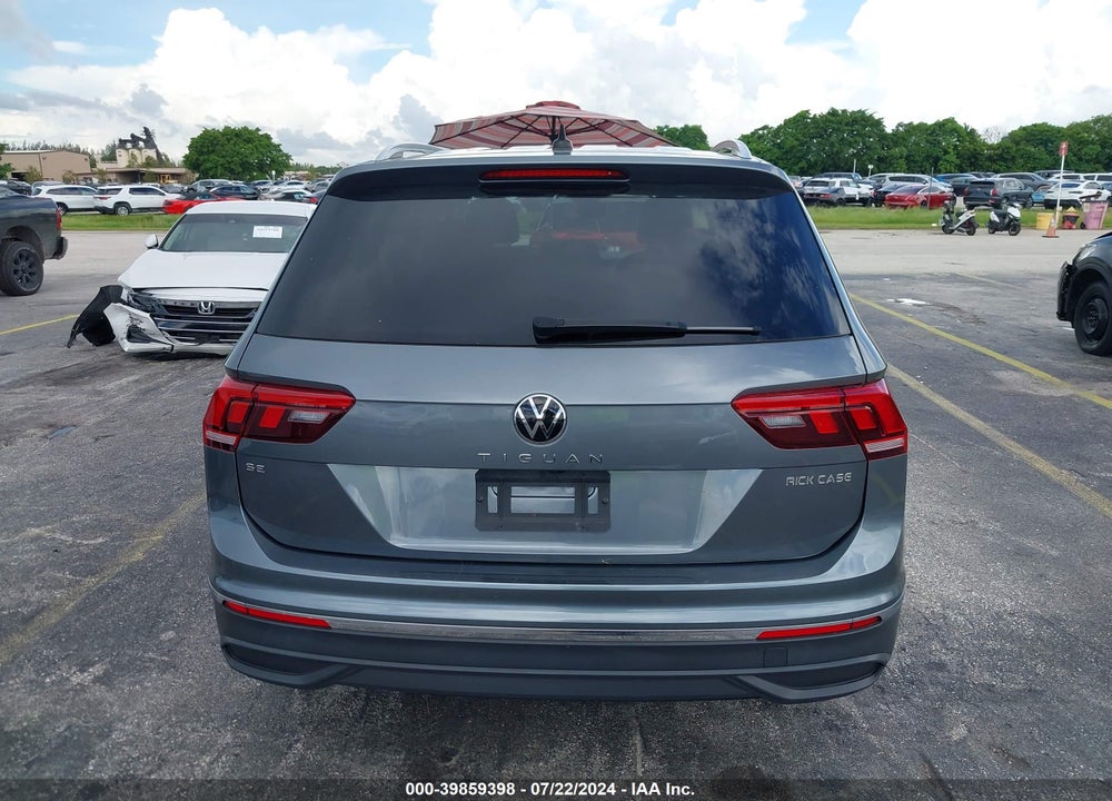 2022 VOLKSWAGEN TIGUAN 2.0T SE VIN: 3VV3B7AX2NM044678