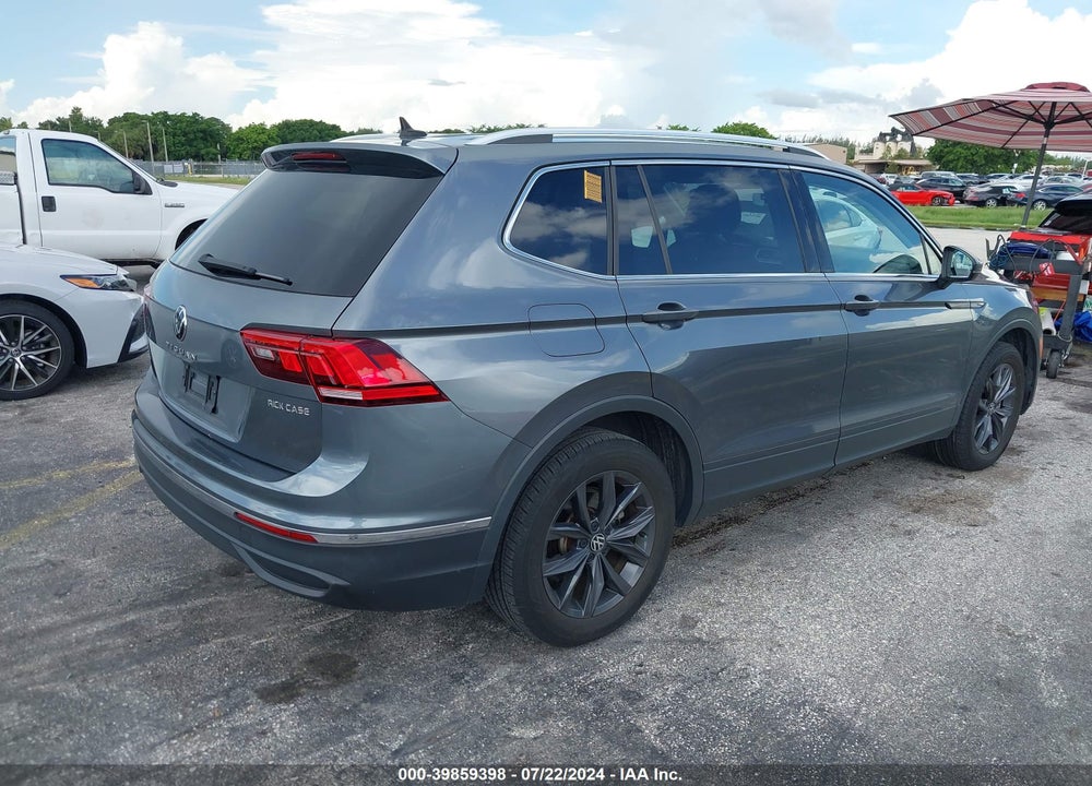 2022 VOLKSWAGEN TIGUAN 2.0T SE VIN: 3VV3B7AX2NM044678