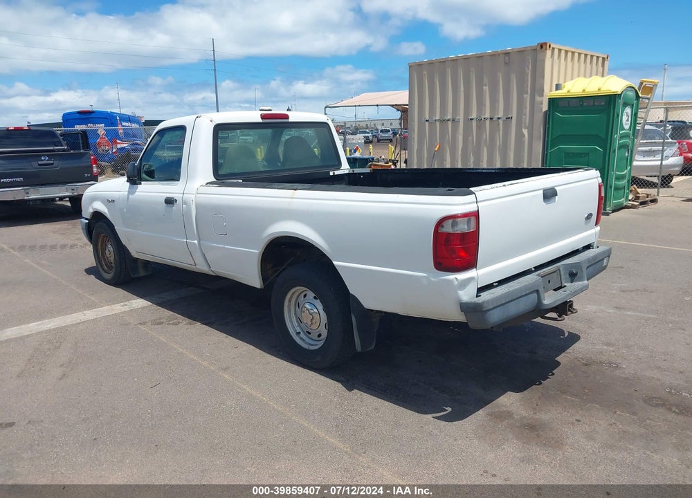 2002 FORD RANGER UNIQUE FLEET VIN: 1FTYR10EX2PA96885