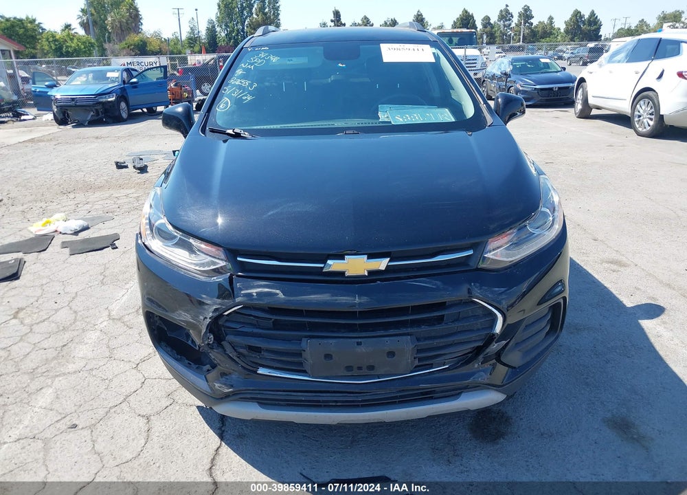 2019 CHEVROLET TRAX LT VIN: 3GNCJLSB5KL119153