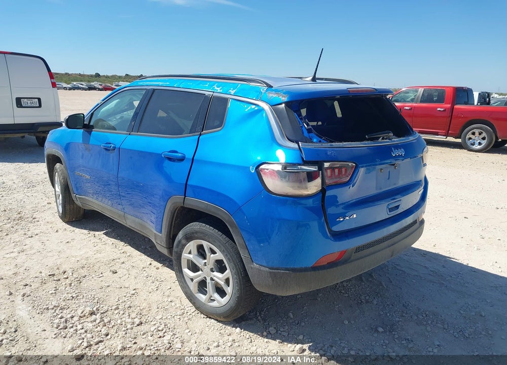 2024 JEEP COMPASS LATITUDE 4X4 VIN: 3C4NJDBNXRT119371