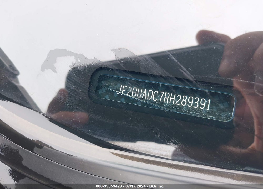 2024 SUBARU CROSSTREK PREMIUM VIN: JF2GUADC7RH289391