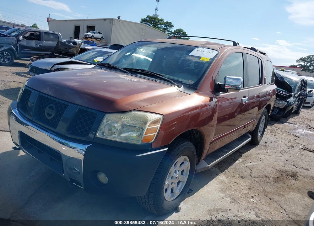 2004 NISSAN PATHFINDER ARMADA SE OFF-ROAD VIN: 5N1AA08B94N704158