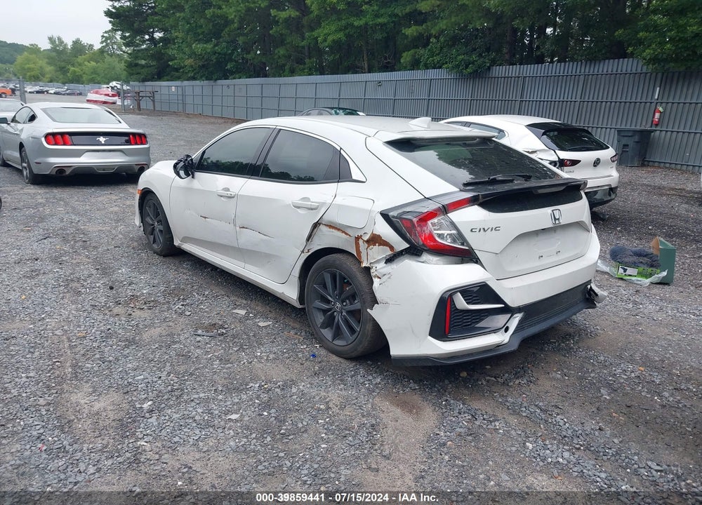 2020 HONDA CIVIC EX-L VIN: SHHFK7H80LU205863