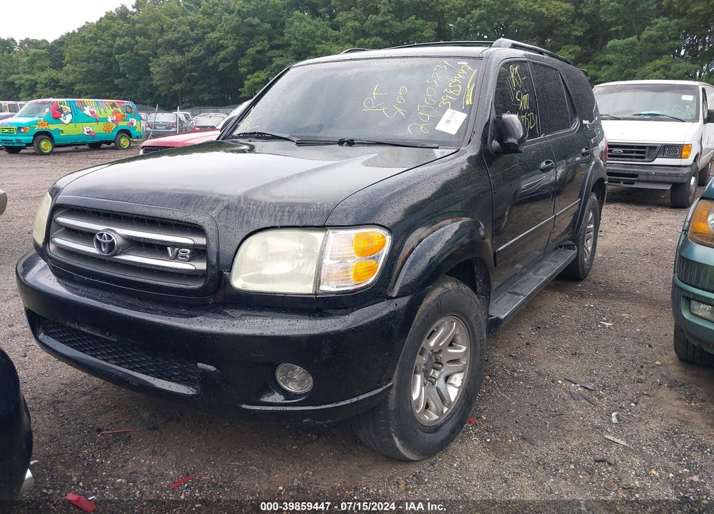 2004 TOYOTA SEQUOIA LIMITED V8 VIN: 5TDBT48A24S232445