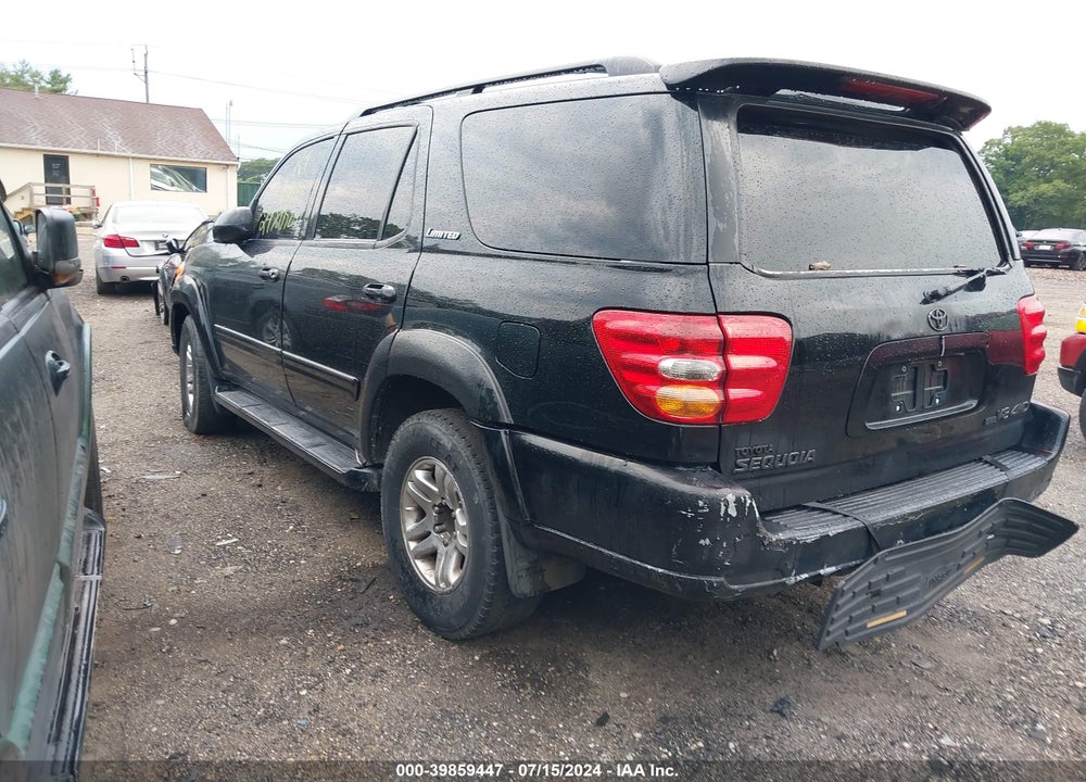 2004 TOYOTA SEQUOIA LIMITED V8 VIN: 5TDBT48A24S232445