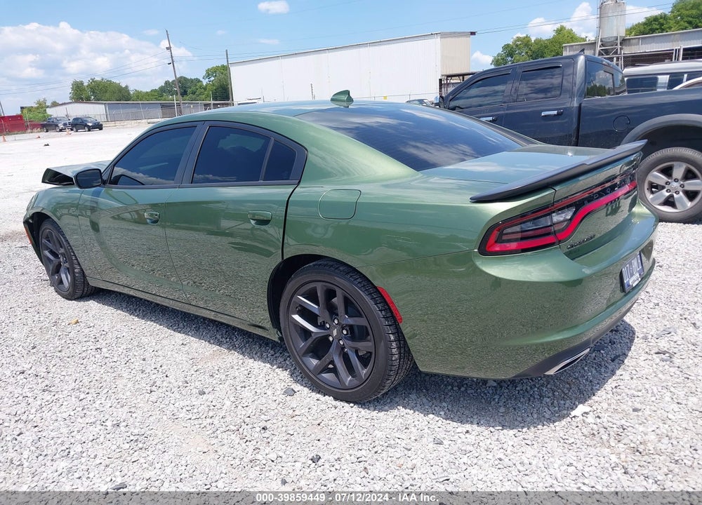 2023 DODGE CHARGER SXT VIN: 2C3CDXBG9PH604063