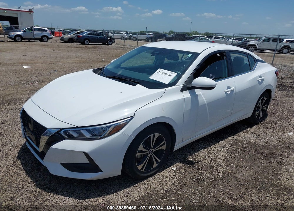 2022 NISSAN SENTRA SV XTRONIC CVT VIN: 3N1AB8CV0NY245160