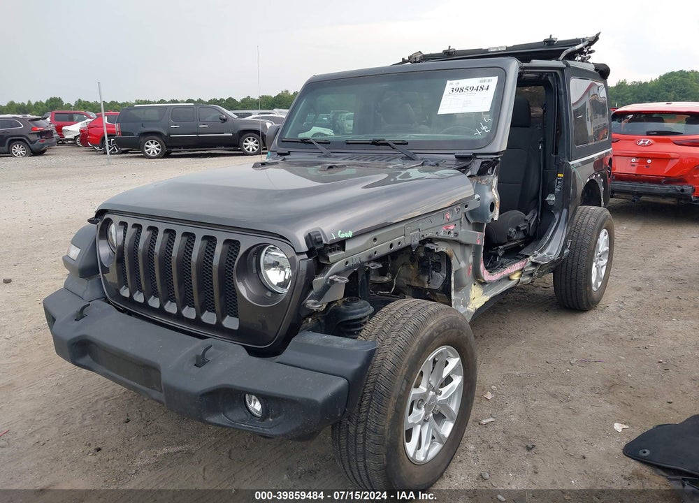 2023 JEEP WRANGLER 2-DOOR SPORT S 4X4 VIN: 1C4GJXAN5PW657110