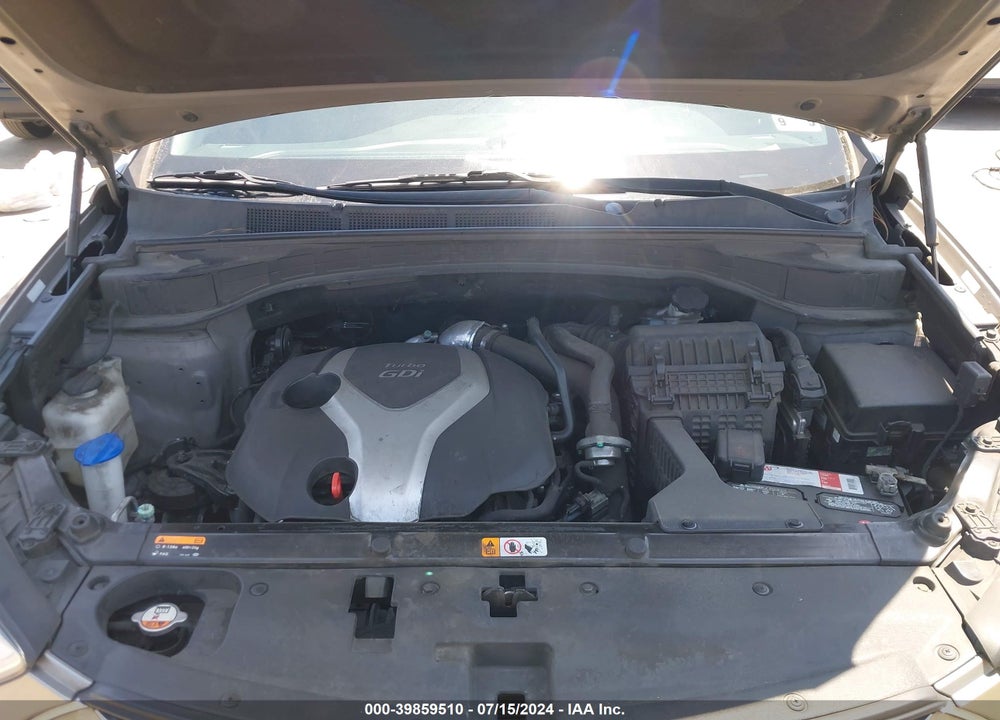 2013 HYUNDAI SANTA FE SPORT 2.0T VIN: 5XYZU3LA0DG123444