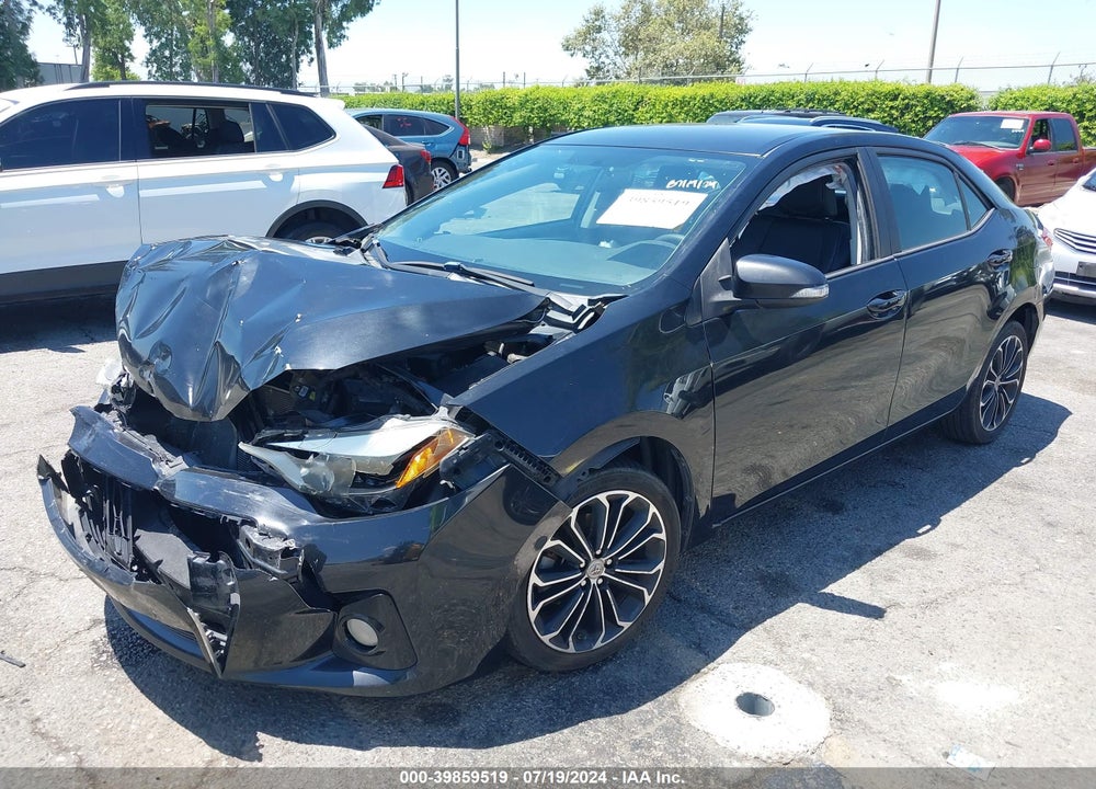 2015 TOYOTA COROLLA S PLUS VIN: 5YFBURHE8FP219465