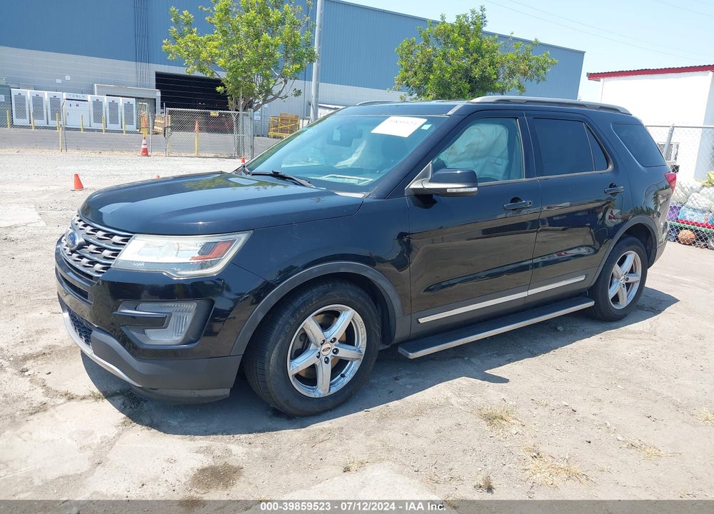 2017 FORD EXPLORER XLT VIN: 1FM5K7D87HGC88557