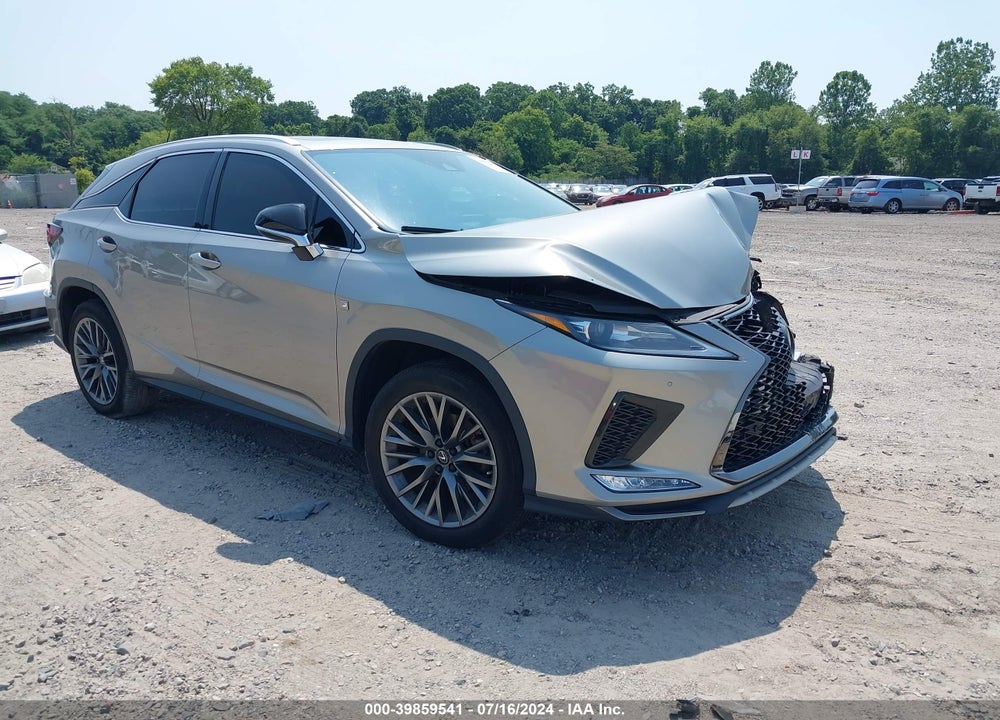 2022 LEXUS RX 350 F SPORT APPEARANCE VIN: 2T2SZMDA9NC319785
