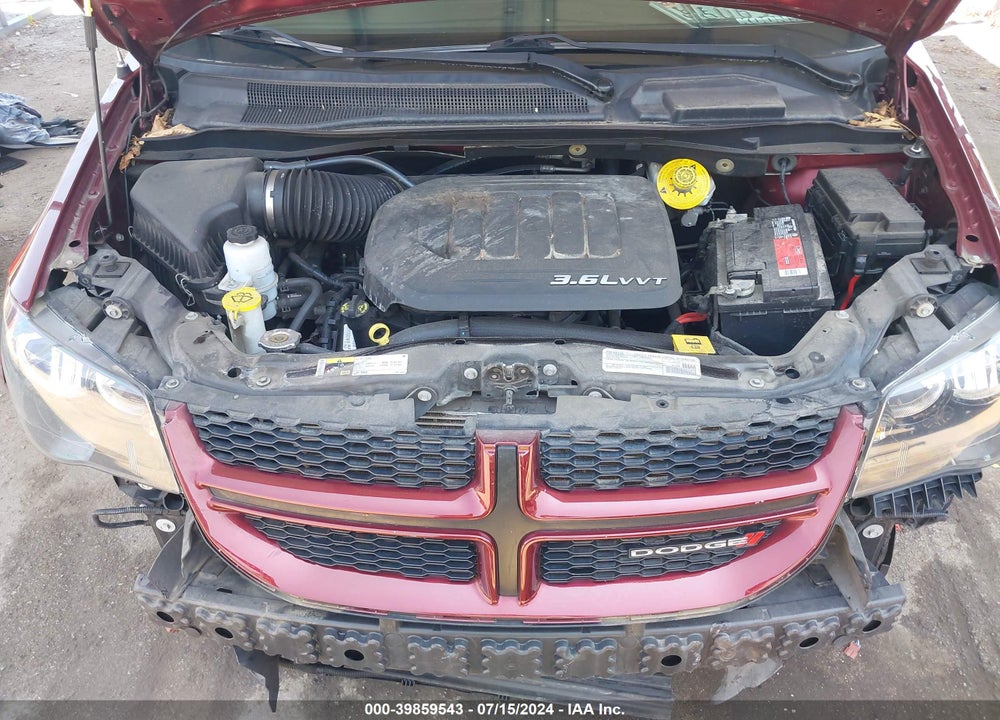 2017 DODGE GRAND CARAVAN GT VIN: 2C4RDGEG0HR858239