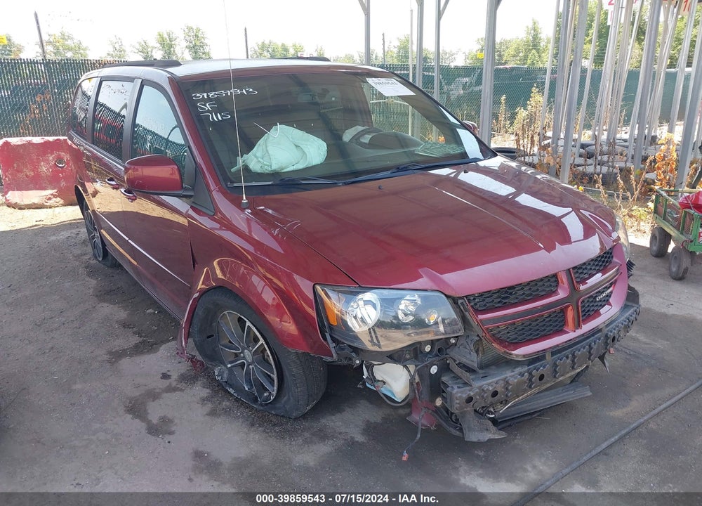 2017 DODGE GRAND CARAVAN GT VIN: 2C4RDGEG0HR858239