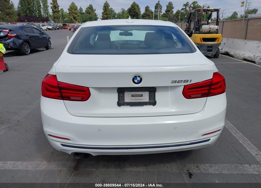 2016 BMW 328I VIN: WBA8E9C57GK604141