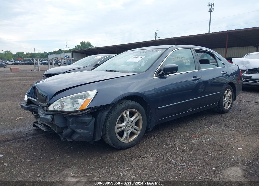 2007 HONDA ACCORD 2.4 SE VIN: 1HGCM56377A153223