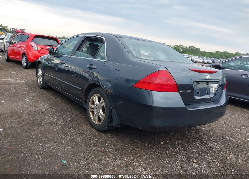 2007 HONDA ACCORD 2.4 SE VIN: 1HGCM56377A153223