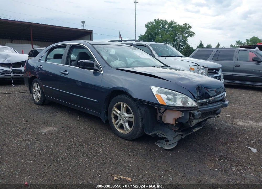 2007 HONDA ACCORD 2.4 SE VIN: 1HGCM56377A153223