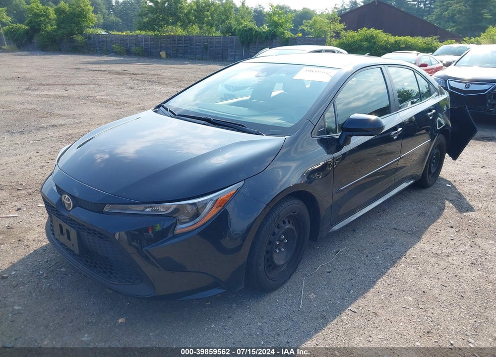 2022 TOYOTA COROLLA LE VIN: JTDEPMAE3NJ216316