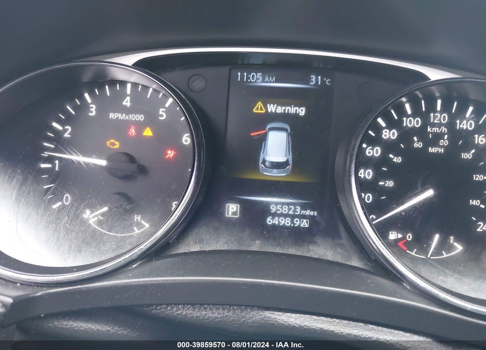 2014 NISSAN ROGUE S/SL/SV VIN: 5N1AT2MT0EC815229