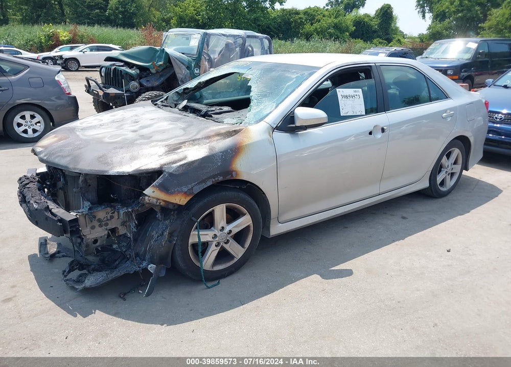 2012 TOYOTA CAMRY SE VIN: 4T1BF1FK9CU118921