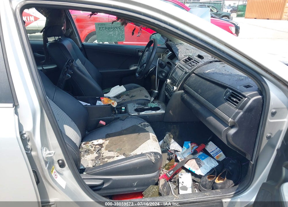 2012 TOYOTA CAMRY SE VIN: 4T1BF1FK9CU118921